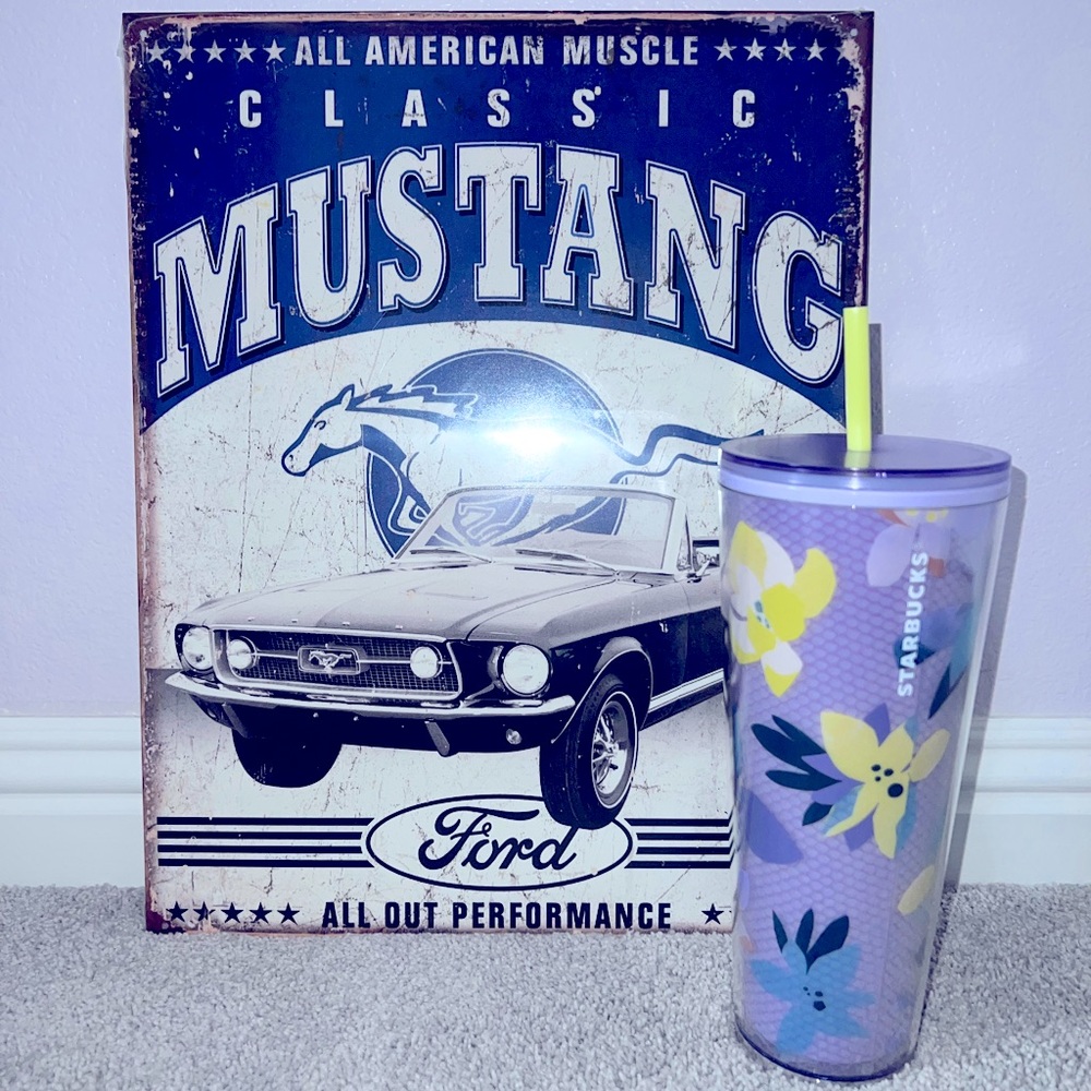 NWT Starbucks 2023 Spring Floral Tumbler